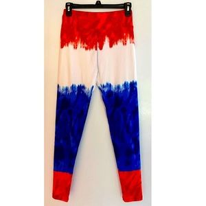 Lularoe Red white and blue leggings! One size